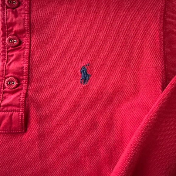 Ralph Lauren Red Polo Shirt - Picture 2 of 5